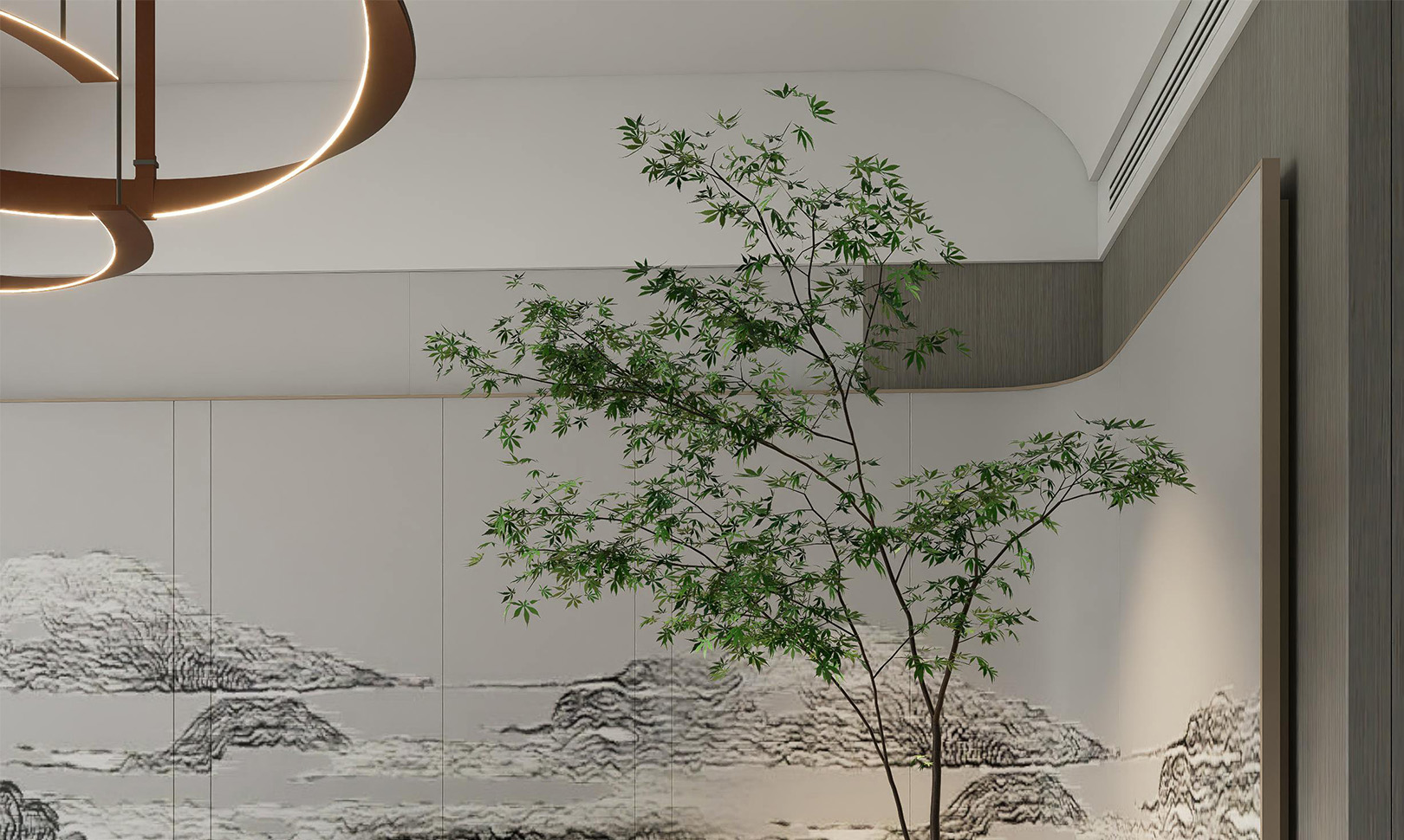 Sophisticated condominium renovation with premium material finishes